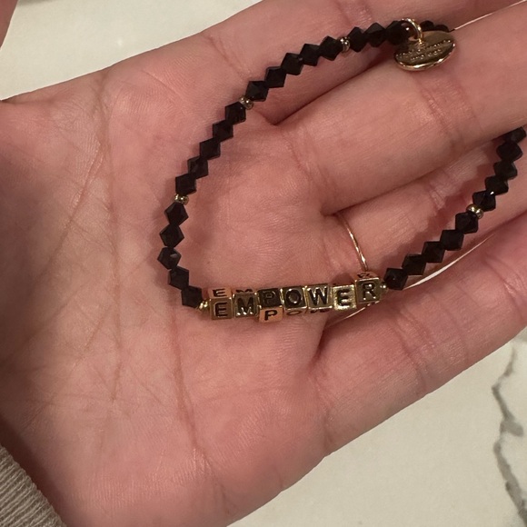 Little Words Project beaded “empower” bracelet - Picture 1 of 2